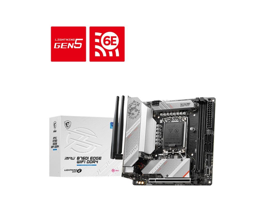 MSI MPG B760I Edge Wifi DDR4 Motherboard - DataBlitz