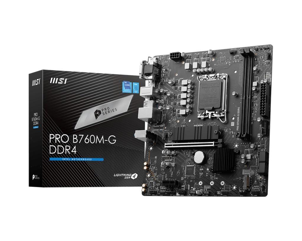 MSI Pro B760M-G DDR4 Motherboard - DataBlitz