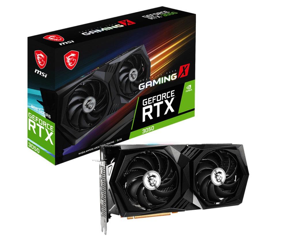MSi Geforce RTX 3050 Gaming X 8G GDDR6 Graphics Card - DataBlitz