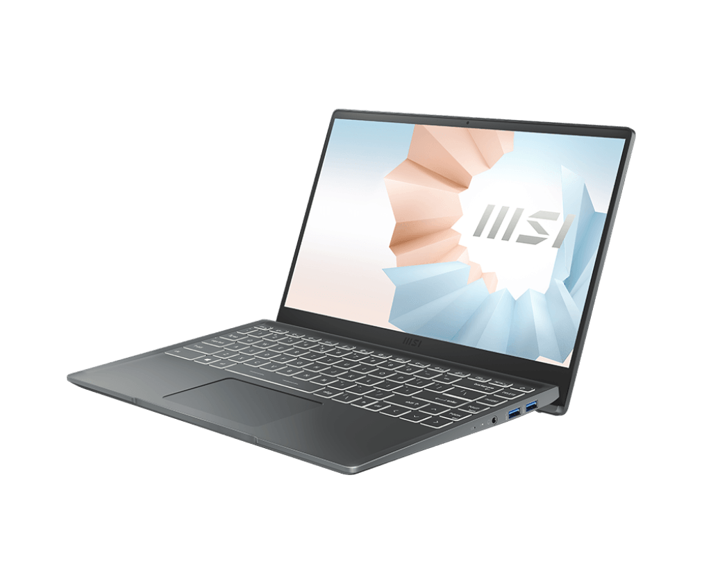 MSi Modern 14 B11MO-1078PH Laptop (Carbon Grey) | 14" FHD | i3-1115G4 | 8 GB DDR4 | 256 GB SSD | UHD Graphics | Windows 11 Home - DataBlitz