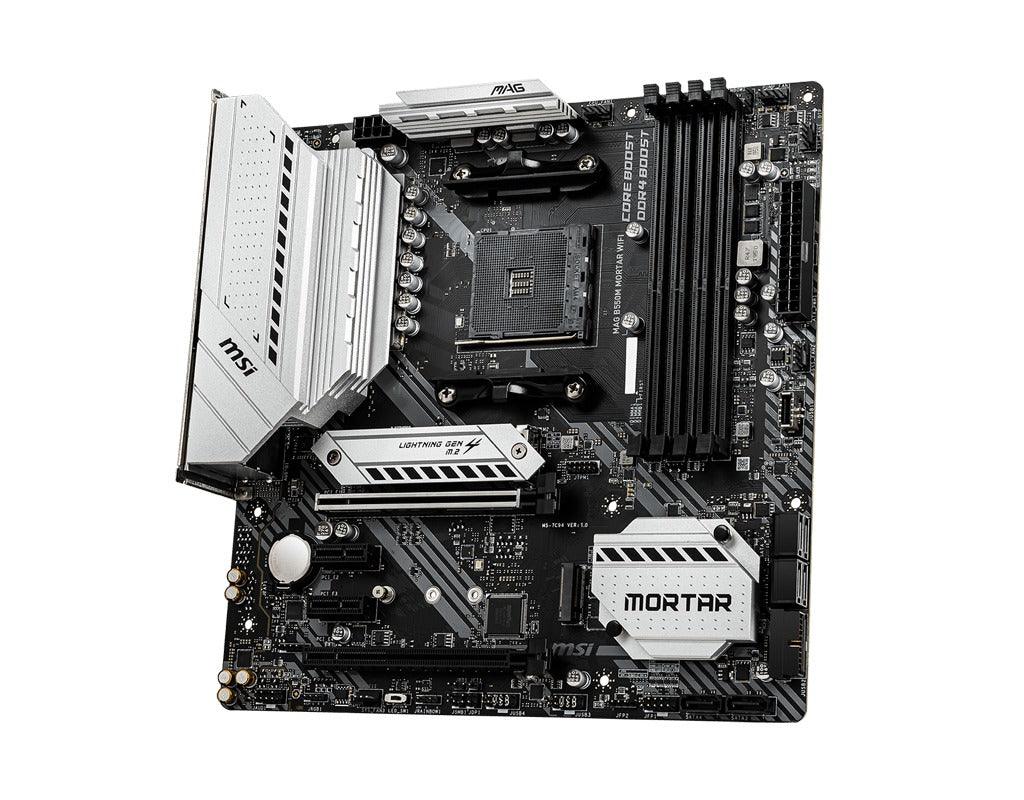 MSI MAG B550M Mortar WIFI AMD Motherboard - DataBlitz