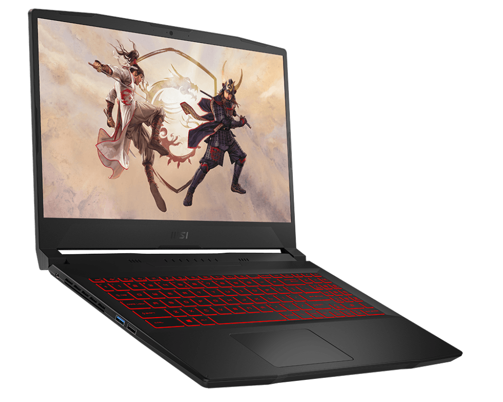 MSI Katana GF66 12UC-672PH Gaming Laptop (Black) | 15.6 FHD | i7-12650H | 8GB DDR4 | 512GB SSD | RTX 3050 | Windows 11 Home | MSI Essential Backpack - DataBlitz