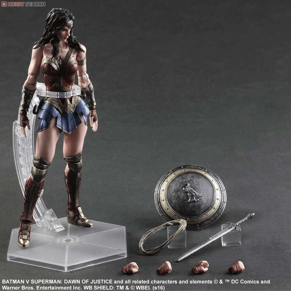 PLAY-ARTS A/F BATMAN V SUPERMAN DAWN OF JUSTICE KAI NO.4 WONDER WOMAN - DataBlitz