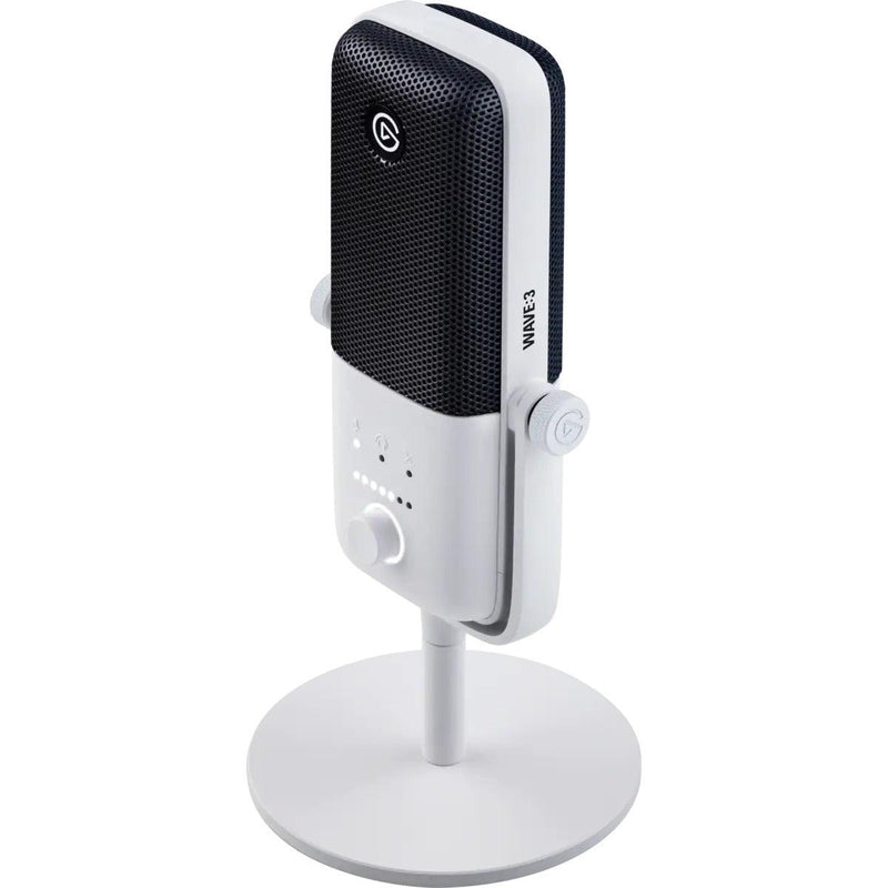 Elgato Wave 3 Premium Microphone & Digital Mixing Solution (White) - DataBlitz