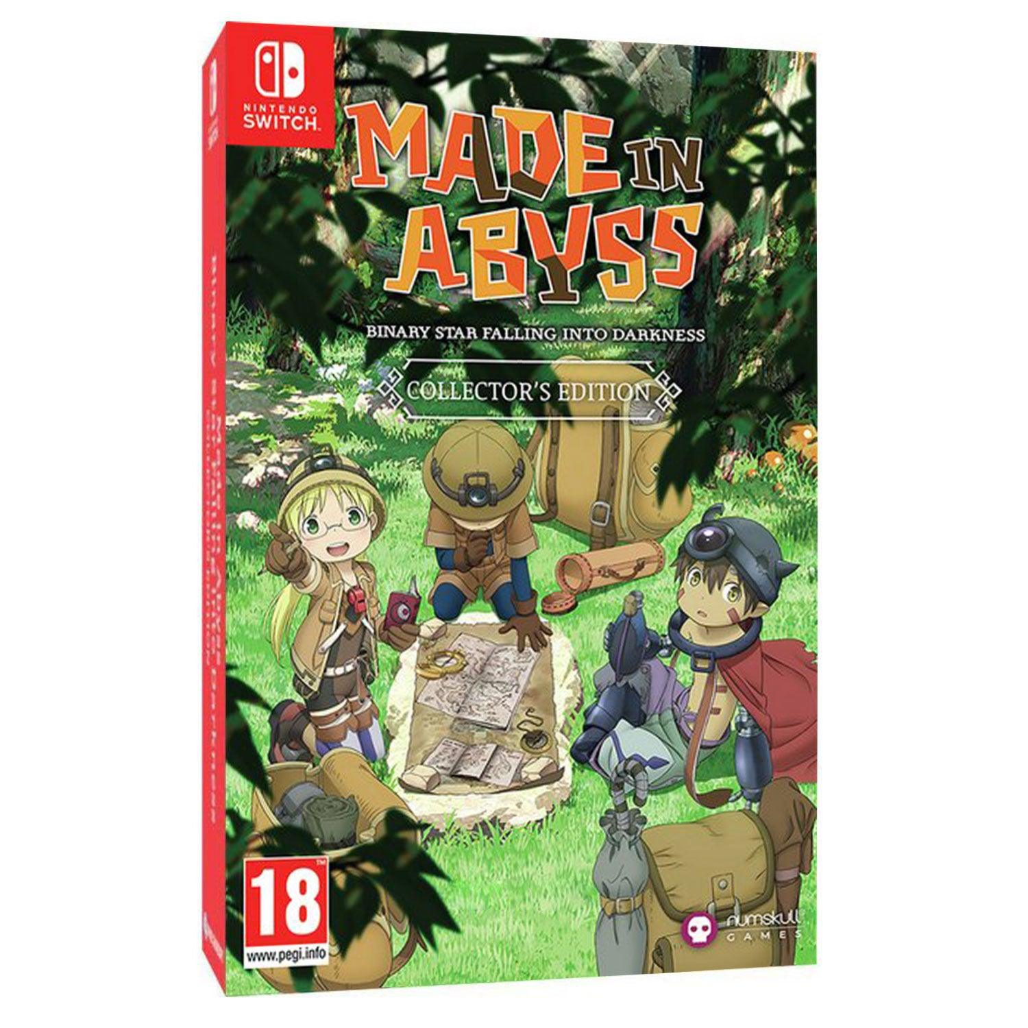 Nintendo Switch Made In Abyss Binary Star Falling Into Darkness Collectors Edition
