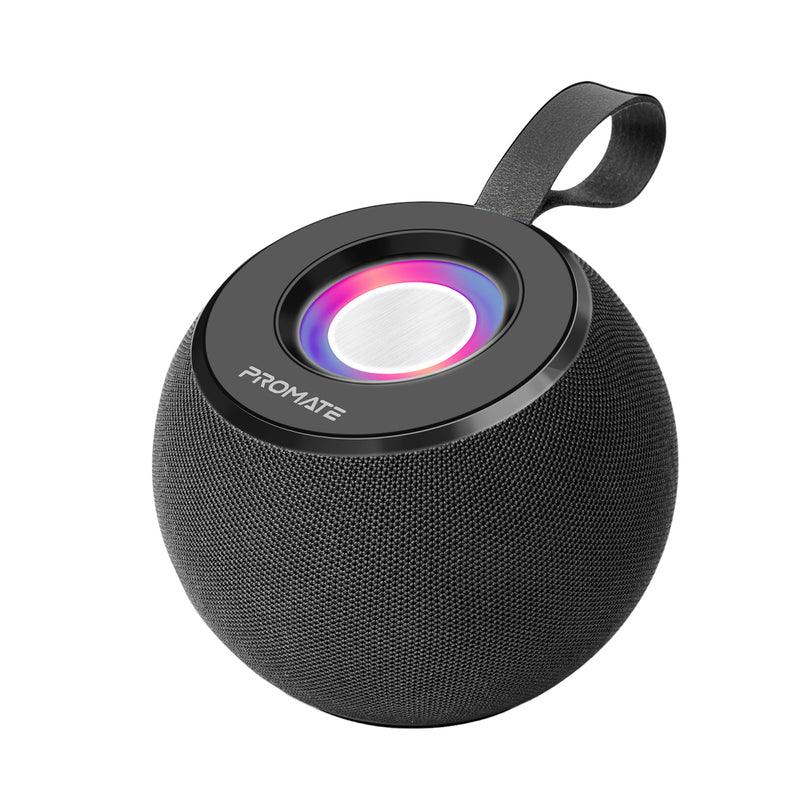 Promate Juggler Lumiflux Wireless High-Definition Speaker (Black) - DataBlitz