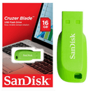 SANDISK CRUZER BLADE USB FLASH DRIVE 16GB (GREEN) - DataBlitz