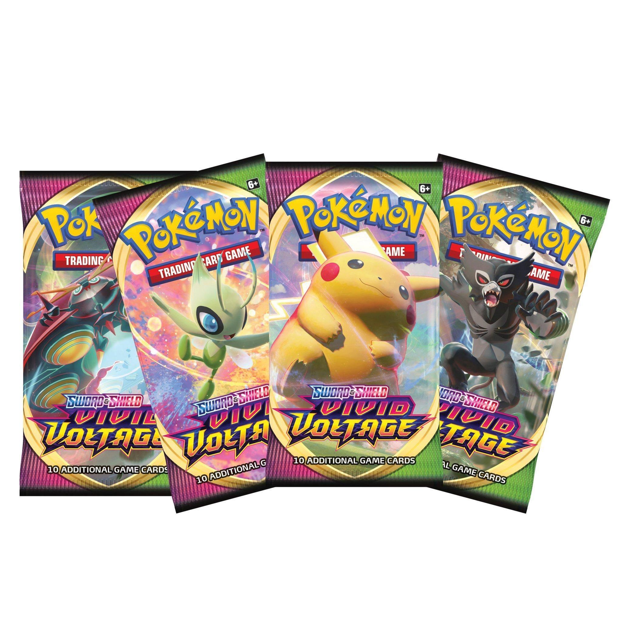 POKEMON TRADING CARD GAME SS4 SWORD & SHIELD VIVID VOLTAGE BOOSTER (ONE RANDOM BOOSTER PACK ) - DataBlitz