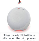 AMAZON ALL-NEW ECHO DOT 4TH GEN SMART SPEAKER WITH ALEXA (GLACIER WHITE) - DataBlitz