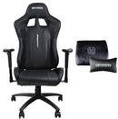 DRAGONWAR PRO-GAMER CHAIR WITH MASSAGE CUSHION GC-007 (BLACK) - DataBlitz
