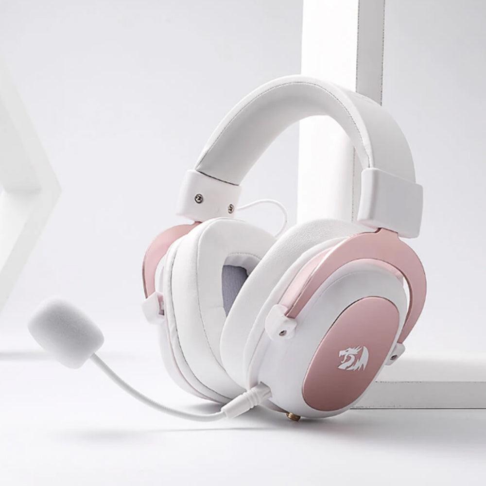 REDRAGON ZEUS 2 ALL IN ONE GAMING HEADSET WHITE (H510W) - DataBlitz