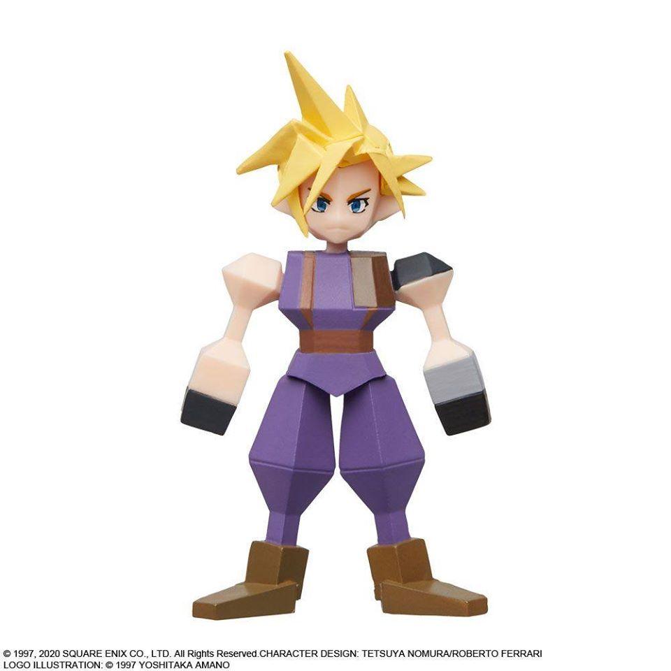 Final Fantasy VII Polygon Figure Blind Box* (One Random Figurine) - DataBlitz