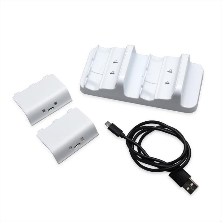 DOBE XBOXONE DUAL CHARGING DOCK WHITE (TYX-532S) - DataBlitz