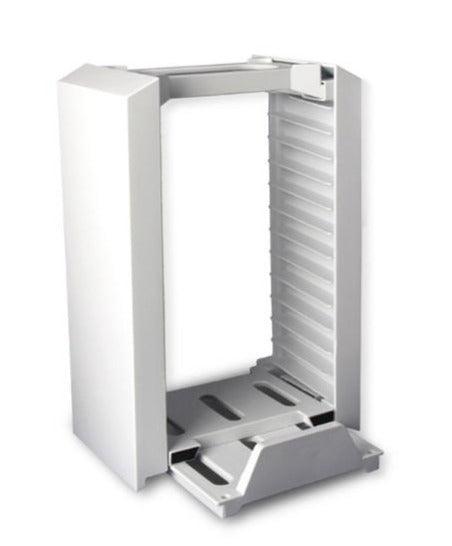 DOBE PS4 MULTIFUNCTIONAL STORAGE STAND KIT DUAL CHARGING DOCK (TP4-025W) (G.WHITE) - DataBlitz