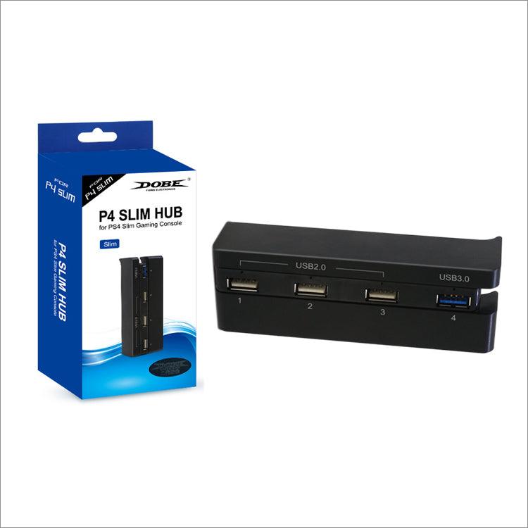 DOBE PS4 SLIM HUB BLACK FOR PS4 SLIM GAMING CONSOLE (TP4-821) - DataBlitz