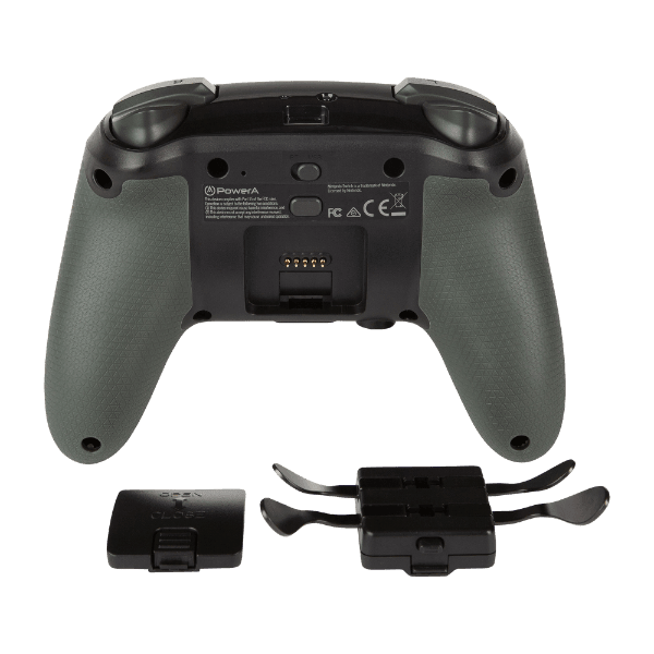 POWER A NSW FUSION PRO WIRELESS CONTROLLER FOR NINTENDO SWITCH (WHITE/BLACK) (US) - DataBlitz