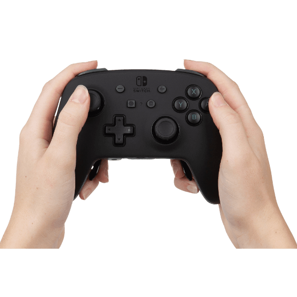 POWER A NSW FUSION PRO WIRELESS CONTROLLER FOR NINTENDO SWITCH (WHITE/BLACK) (US) - DataBlitz