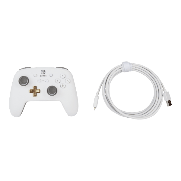 POWER A NSW ENHANCED WIRELESS CONTROLLER (WHITE) FOR N-SWITCH / SWITCH LITE - DataBlitz