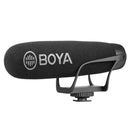 BOYA BY-BM2021 SUPER-CARDIOID SHOTGUN MICROPHONE FOR SMARTPHONE&CAMERA VIDEO/AUDIO RECORDING - DataBlitz