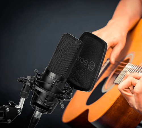 BOYA BY-M1000 Large Diaphragm Condenser Microphone - DataBlitz