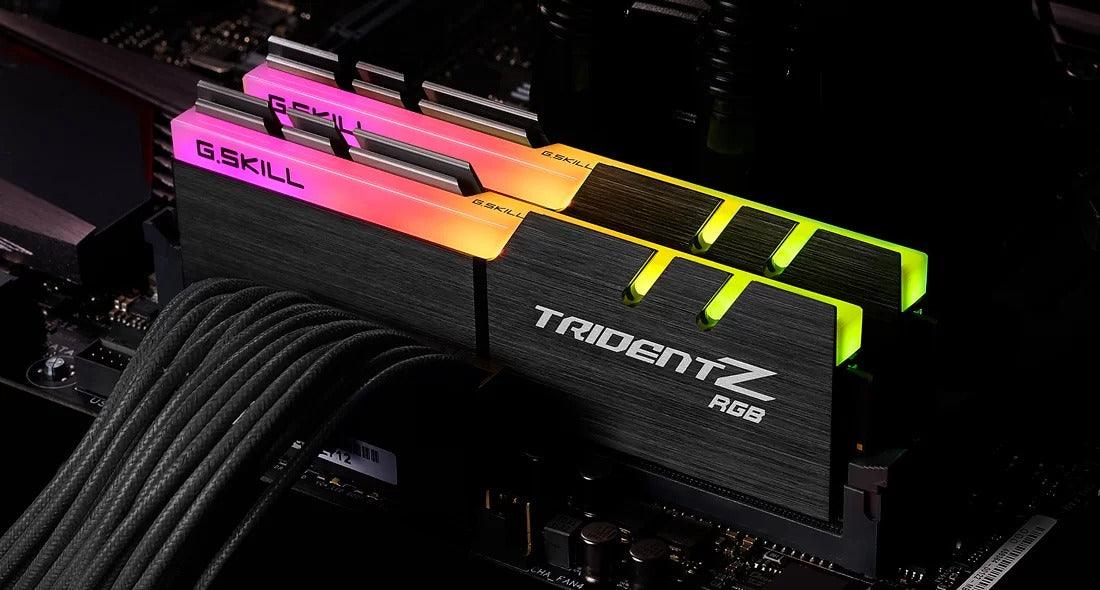 G.Skill Trident Z RGB 16GB (8GBX2) DDR4 4000MHZ Memory (F4-4000C18D-16GTZRB) - DataBlitz