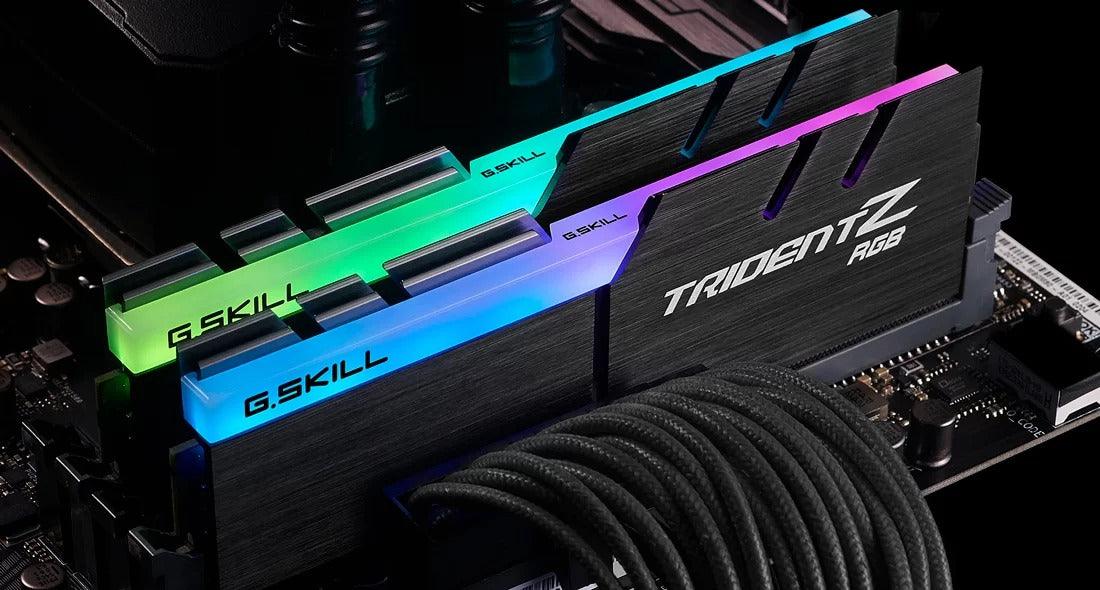 G.Skill Trident Z RGB 16GB (8GBX2) DDR4 4000MHZ Memory (F4-4000C18D-16GTZRB) - DataBlitz