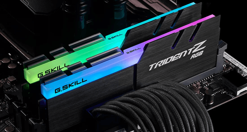 G.SKILL Trident Z RGB 16GB DDR4 3600MHZ Memory (F4-3600C18D-16GTZR) - DataBlitz