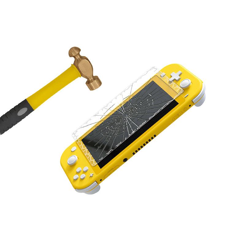 Nintendo Switch Lite Console Gray + Dobe Glass Film 9H (TNS-19118) Bundle - DataBlitz