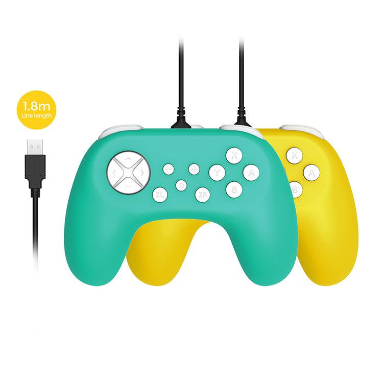 DOBE NSW WIRED CONTROLLER FOR N-SWITCH/SWITCH LITE 1.8 LINE LENGTH YELLOW (TNS-19075) - DataBlitz