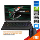 GIGABYTE AORUS 15P YD-73S1224G0 GAMING LAPTOP (BLACK) | 15.6" IPS | i7-11800H | 16GB DDR4 | 1TB SSD | RTX 3080 | WIN11 + GIGABYTE AORUS G2 BACKPACK (BLACK) - DataBlitz