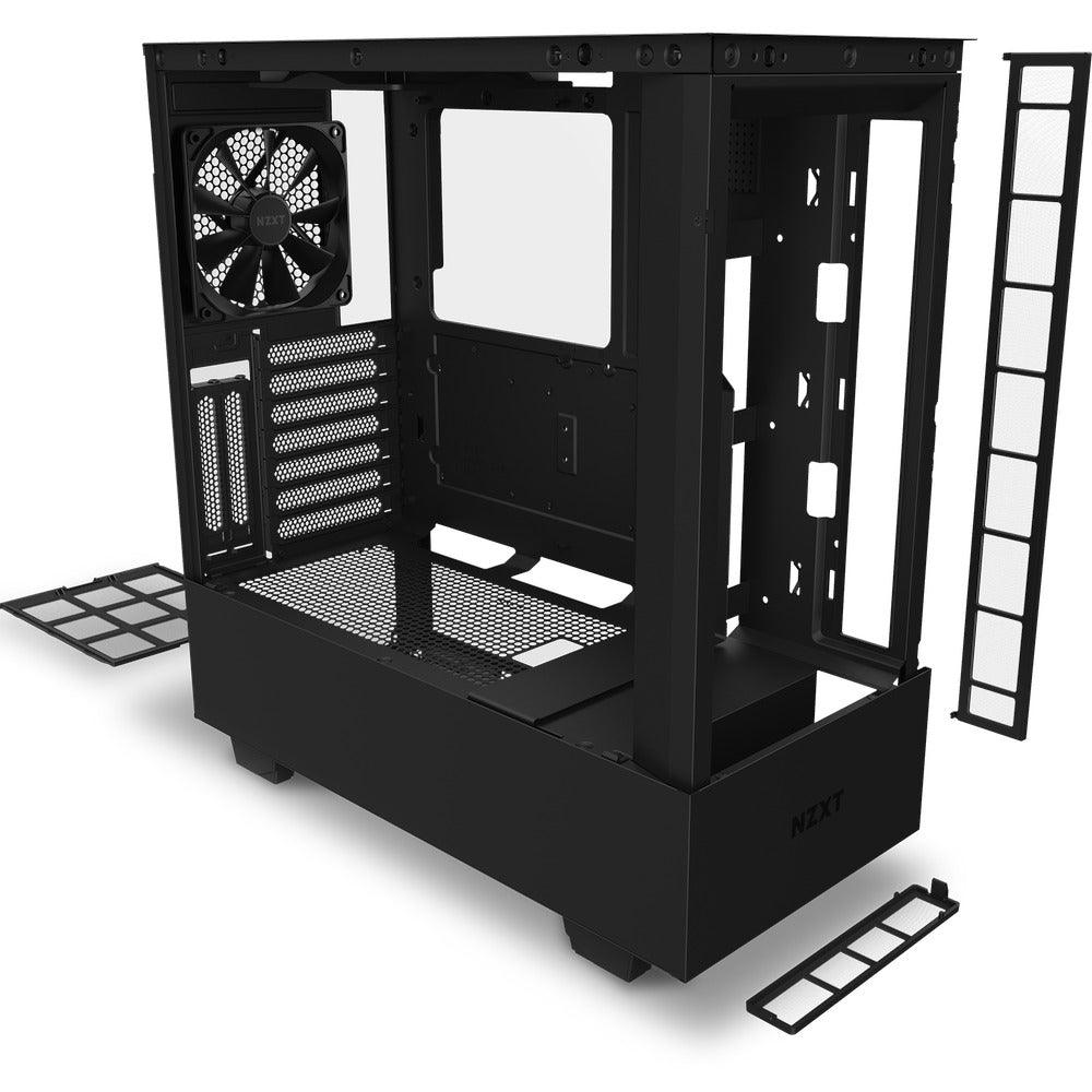 NZXT H510 Elite Premium Compact Mid-Tower ATX Case (Matte Black) (CA-H510E-B1) - DataBlitz
