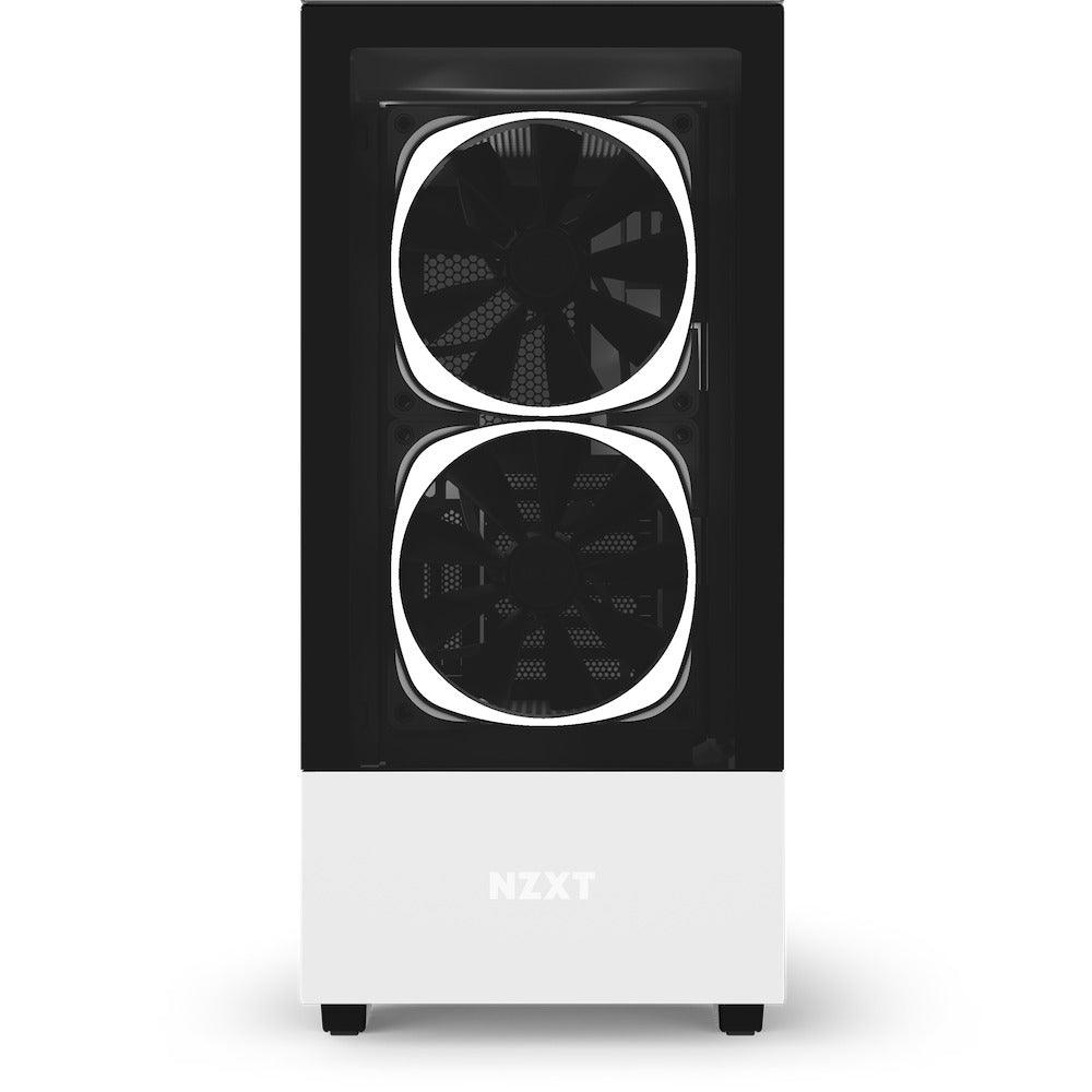 NZXT H510 Elite Premium Compact Mid-Tower ATX Case (Matte White) (CA-H510E-W1) - DataBlitz