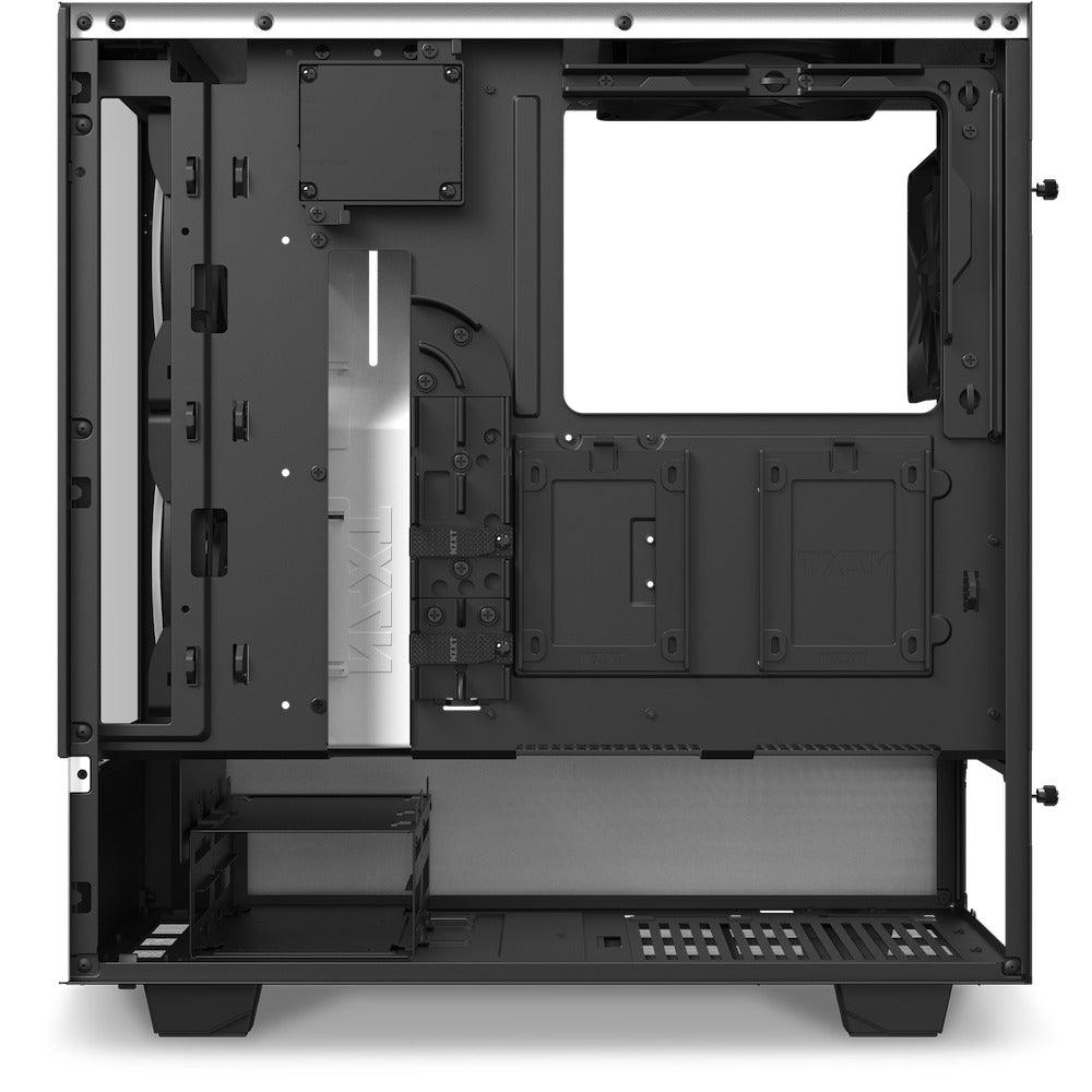NZXT H510 Elite Premium Compact Mid-Tower ATX Case (Matte White) (CA-H510E-W1) - DataBlitz