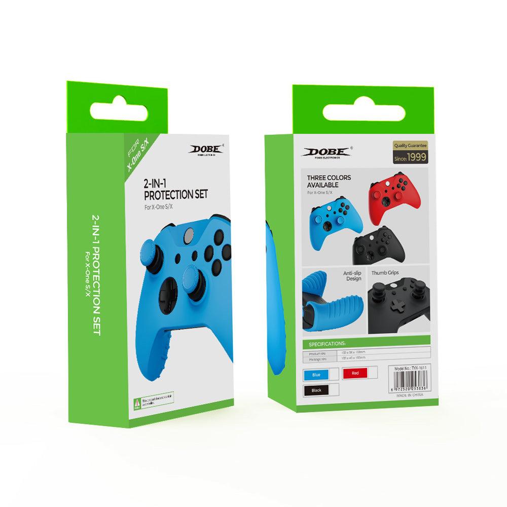 DOBE XBOX SERIES S 2 IN 1 PROTECTION SET FOR X-ONE S/X (BLUE) (TYX-1611) - DataBlitz