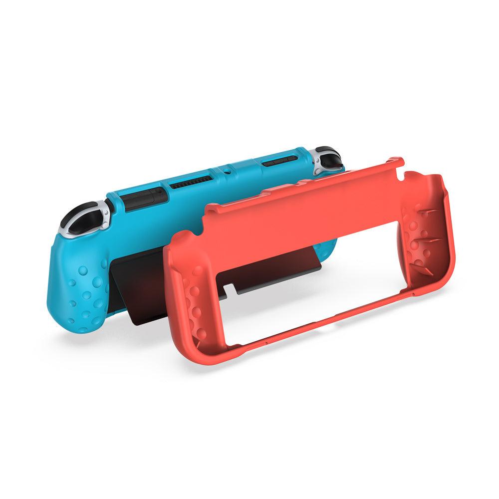 DOBE NSW PROTECTIVE CASE TPU MATERIAL FOR N-S OLED (RED) (TNS-1142) - DataBlitz