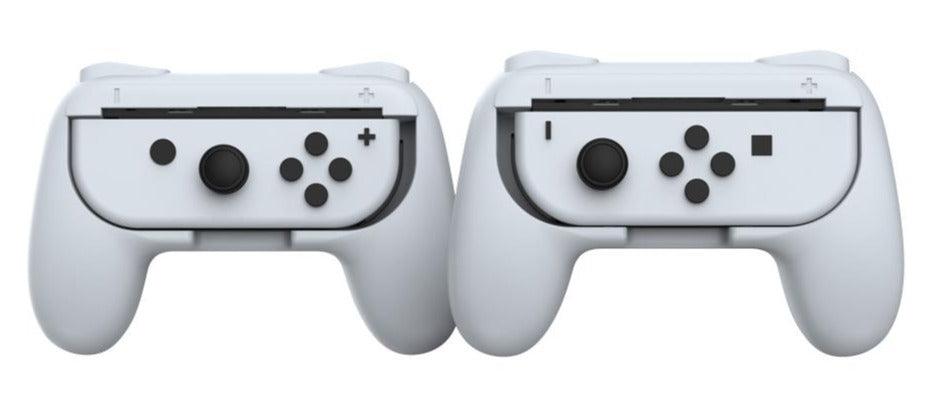 DOBE NSW OLED CONTROLLER GRIP USED FOR THE LEFT & RIGHT OF N-S JOY PAD (WHITE) (TNS-851B) - DataBlitz