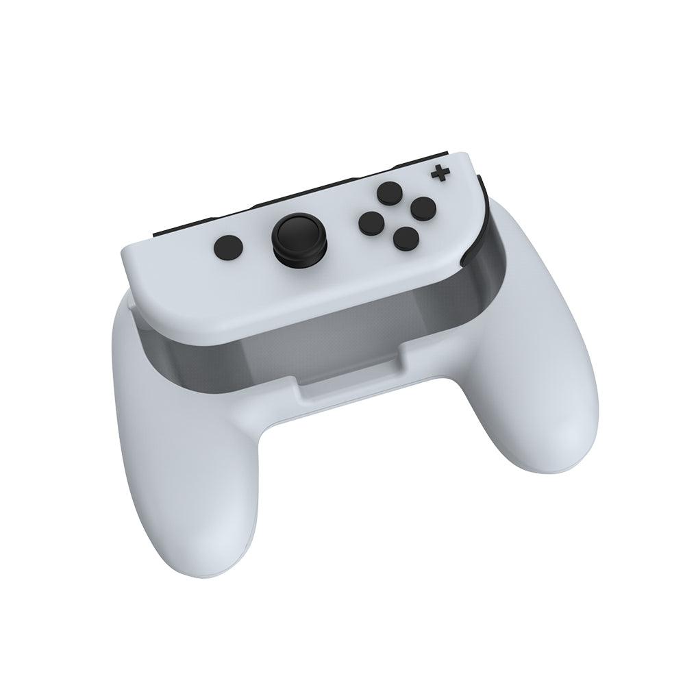 DOBE NSW OLED CONTROLLER GRIP USED FOR THE LEFT & RIGHT OF N-S JOY PAD (WHITE) (TNS-851B) - DataBlitz