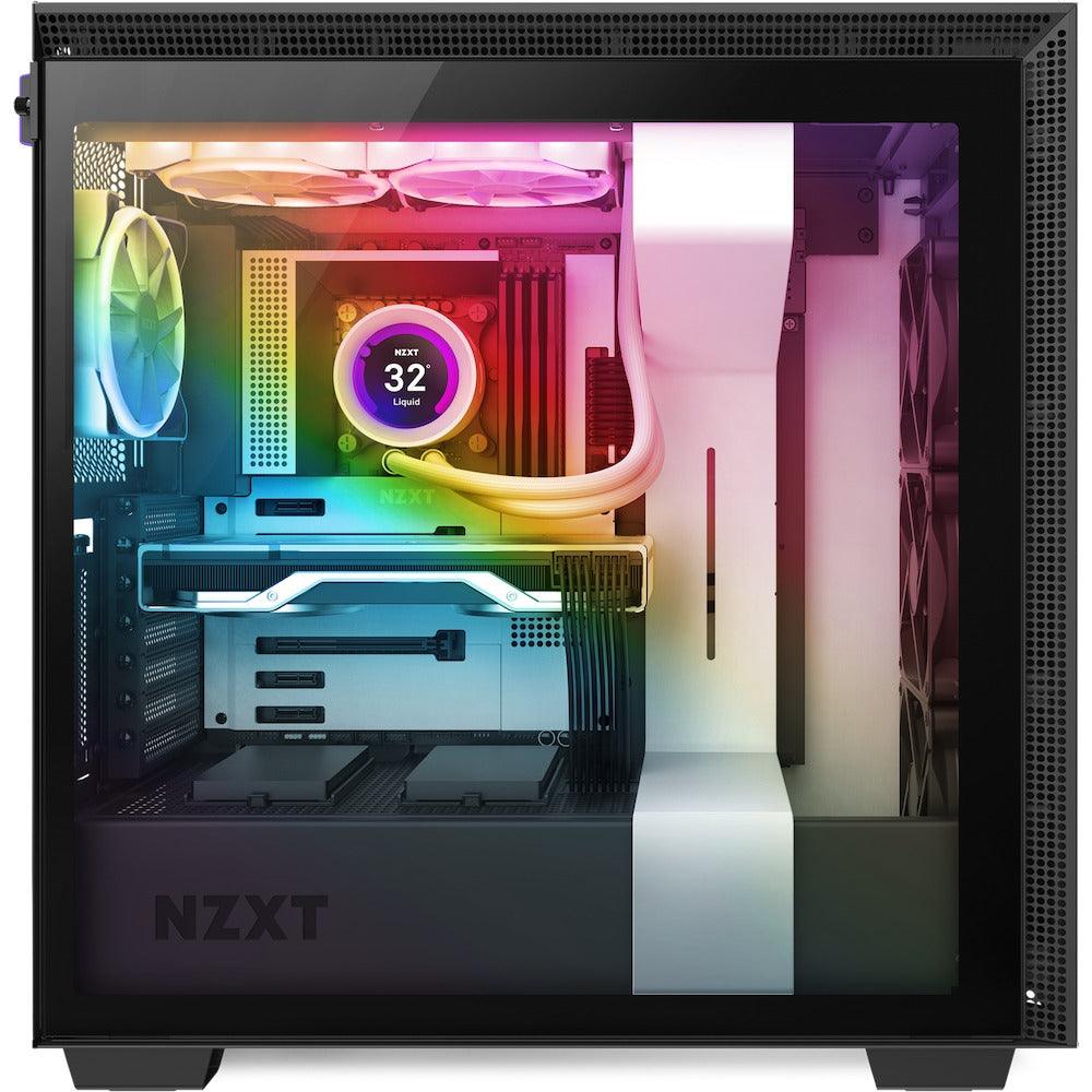 NZXT Kraken Z53 RGB 240MM Liquid Cooler With LCD Display (Matte White) (RL-KRZ53-RW) + NZXT Kraken LGA 1700 Bracket Kit - DataBlitz
