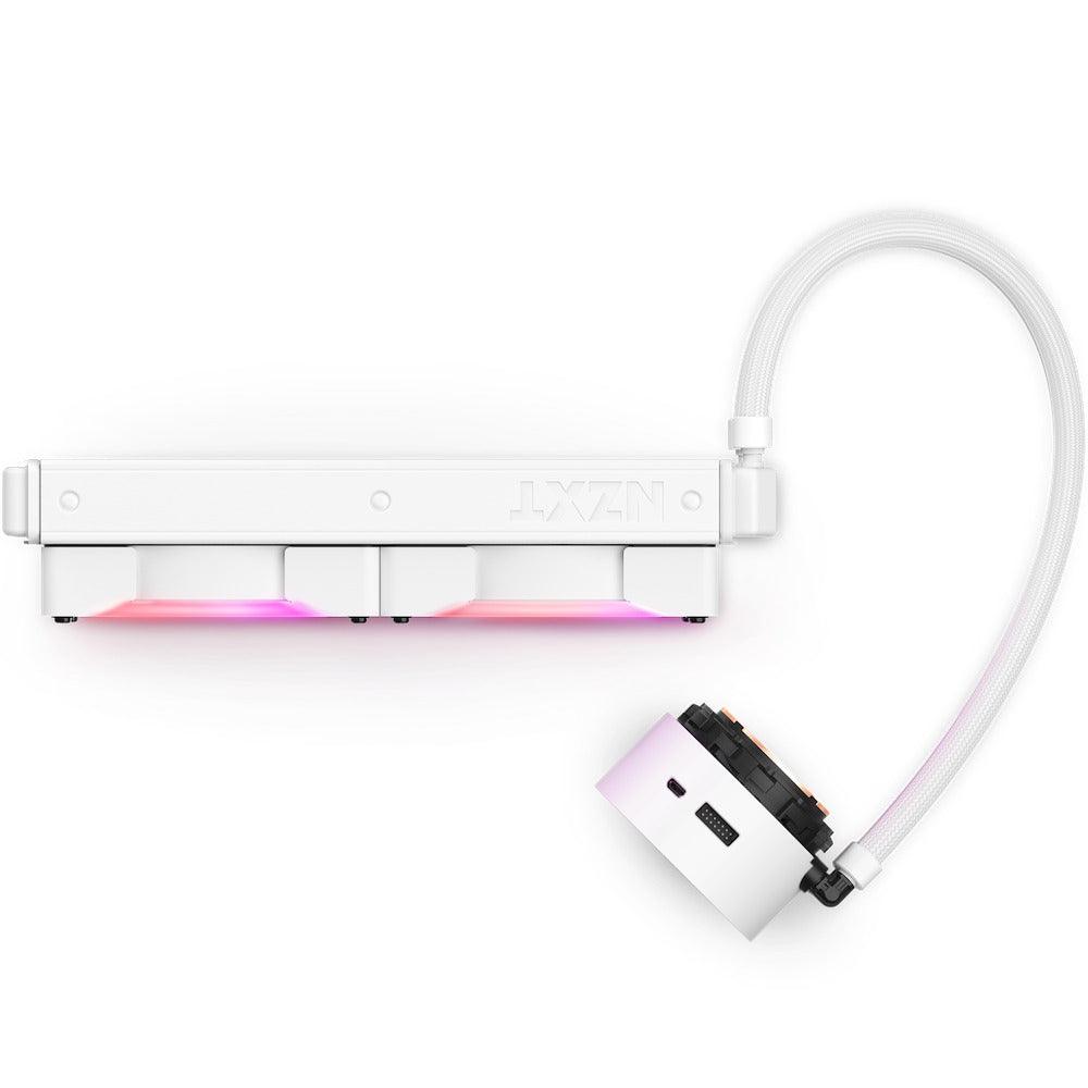 NZXT Kraken Z53 RGB 240MM Liquid Cooler With LCD Display (Matte White) (RL-KRZ53-RW) + NZXT Kraken LGA 1700 Bracket Kit - DataBlitz