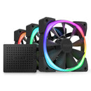 NZXT AER RGB 2 120MM 3-Pack Fan (Matte Black) (HF-2812C-TB) - DataBlitz