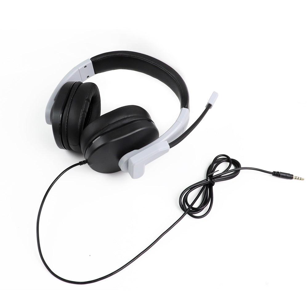 DOBE PS5 Stereo Headphone For P-S/X-B/N-S/PC (Black/White) (TY-1802) - DataBlitz