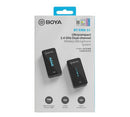 BOYA BY-XM6-S1 ULTRA COMPACT 2.4GHZ DUAL-CHANNEL WIRELESS MICROPHONE SYSTEM - DataBlitz