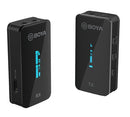 BOYA BY-XM6-S1 ULTRA COMPACT 2.4GHZ DUAL-CHANNEL WIRELESS MICROPHONE SYSTEM - DataBlitz