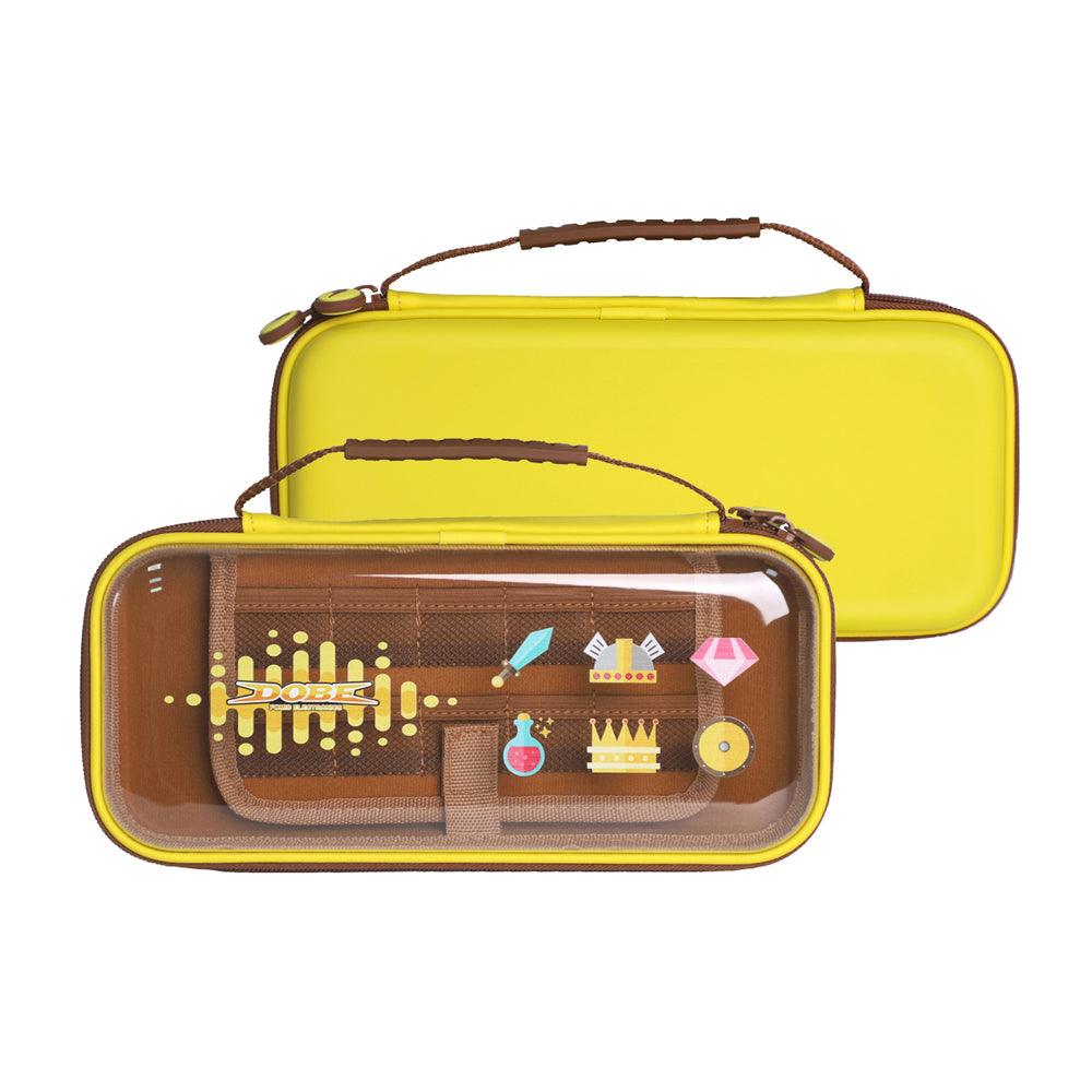 DOBE NSW Transparent Cover Storage Bag For N-Switch/N-Switch OLED (ITNS-1157Y) - DataBlitz