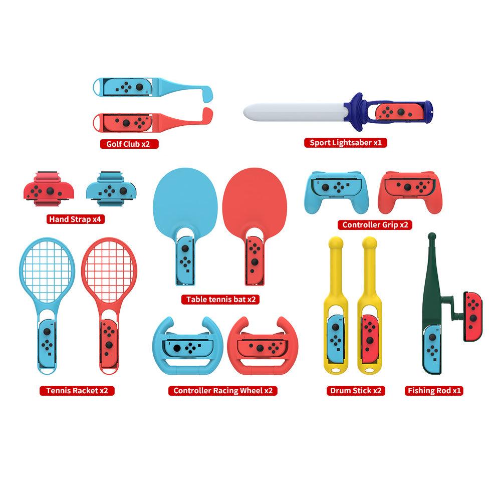 DOBE NSW 18 In 1 Sportswear For N-Swicth / N-Switch Oled (TNS-2125) - DataBlitz
