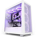 NZXT H7 Flow Mid-Tower Airflow Case (Matte White) (CM-H71FW-01) - DataBlitz