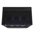 NZXT H9 Flow Dual-Chamber Mid-Tower AirFlow Case (Matte Black)  (CM-H91FB-01) - DataBlitz