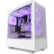 NZXT H5 Flow Compact Mid-Tower Airflow Case With RGB Fans