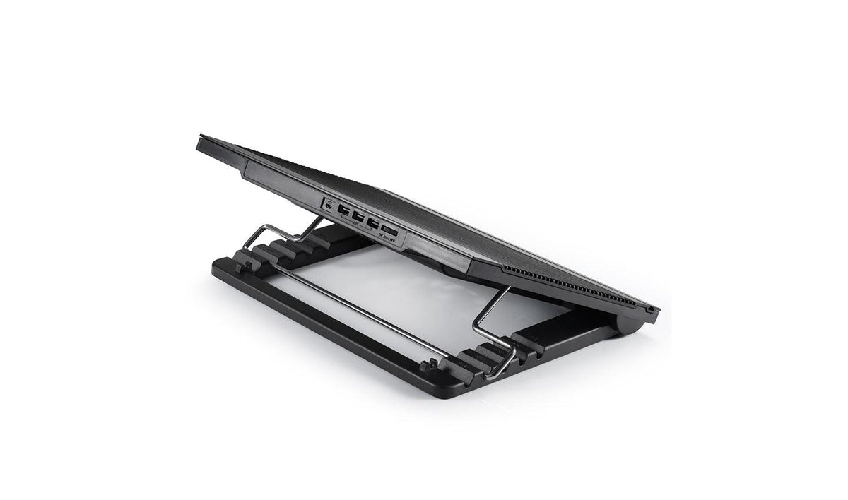 Deepcool N9 Black Aluminum Laptop Cooler (DP-N146-N9BK) - DataBlitz