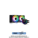 Deepcool GAMMAXX L240 A-RGB 240MM Liquid Cooler (Black) (DP-H12CF-GL240-ARGB)+Deepcool LGA1700 Mounting Bracket Kit - DataBlitz